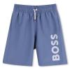 Picture of BOSS Boys Mini Me Swim Shorts - Lavender Blue
