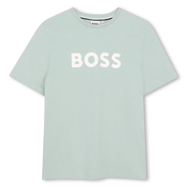 Picture of BOSS Boys Short Sleeve T-Shirt - Sprout Green
