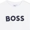 Picture of BOSS Boys Short Sleeve T-Shirt - White