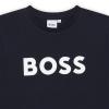 Picture of BOSS Boys Short Sleeve T-Shirt - Navy Blue