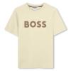 Picture of BOSS Boys Short Sleeve T-Shirt - Sand
