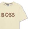 Picture of BOSS Boys Short Sleeve T-Shirt - Sand