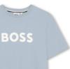 Picture of BOSS Boys Short Sleeve T-Shirt - Pale Blue