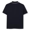 Picture of BOSS Boys Short Sleeve Polo - Navy Blue