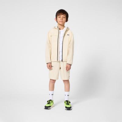 Picture of BOSS Boys Windbreaker & Shorts Set X 2 - Sand