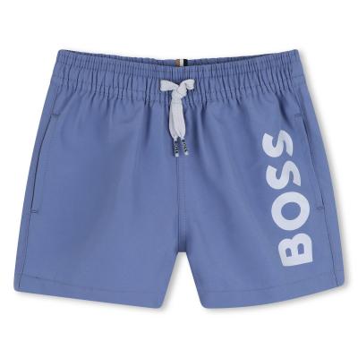 Picture of BOSS Toddler Boys Classic Swim Shorts - Lavender Blue