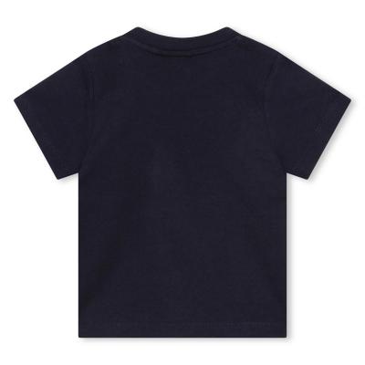 Picture of BOSS Toddler Boys Short Sleeve T-Shirt - Navy Blue