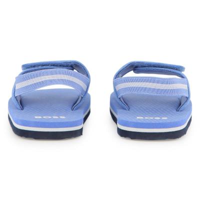 Picture of BOSS Toddler Boys Logo Aqua Slide Sandals - Lavender Blue