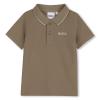 Picture of BOSS Toddler Boys Short Sleeve Polo - Dark Stone