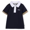 Picture of BOSS Toddler Boys Mini Me Short Sleeve Polo - Navy Blue Multi