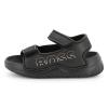 Picture of BOSS Toddler Boys Easy On Double Strap Logo Aqua Slide Sandals - Black
