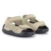 Picture of BOSS Toddler Boys Easy On Double Strap Logo Aqua Slide Sandals - Stone