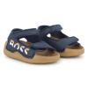 Picture of BOSS Toddler Boys Easy On Double Strap Logo Aqua Slide Sandals - Blue