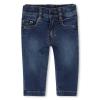 Picture of BOSS Toddler Boys Stone Wash Denim Trousers - Dark Blue