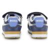 Picture of BOSS Toddler Boys Mini Me Easy On Trainers - Blue Multi