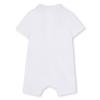 Picture of BOSS Baby Boys Organic Pique Cotton Shortie Romper - White