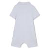 Picture of BOSS Baby Boys Organic Pique Cotton Shortie Romper - Pale Blue