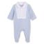 Picture of BOSS Baby Boys Waffle Cotton Babygrow - Pale Blue