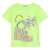 Picture of Billie Blush Girls Sun Kisses Top & Heart Denims Set x 2 -  Lime Fluo Multi