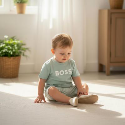 Picture of BOSS Toddler Boys Short Sleeve T-Shirt - Sprout Green