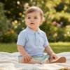 Picture of BOSS Toddler Boys Short Sleeve Polo - Pale Blue