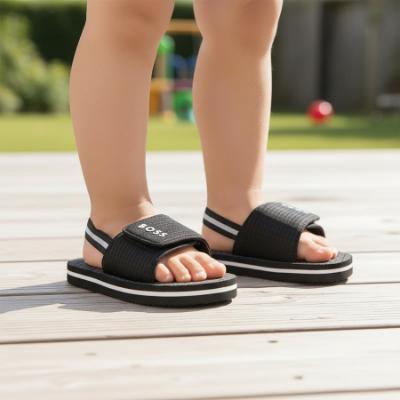 Picture of BOSS Toddler Boys Logo Aqua Slide Sandals - Black