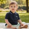 Picture of BOSS Toddler Boys Short Sleeve Polo - Navy Blue