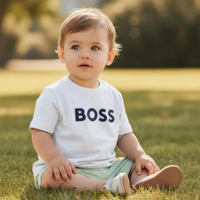 Picture of BOSS Toddler Boys Short Sleeve T-Shirt - White