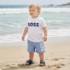 Picture of BOSS Toddler Boys Classic Swim Shorts - Lavender Blue