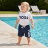Picture of BOSS Toddler Boys Classic Swim Shorts - Navy Blue
