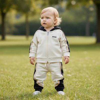 Picture of BOSS Toddler Boys Hooded Tracksuit Set X 2 - Sand