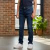 Picture of BOSS Boys Regular Fit Denim Trousers - Navy Blue