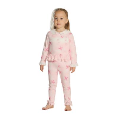 Picture of Beau KiD Girls Smocked Pyjamas Set X 2 - Pink