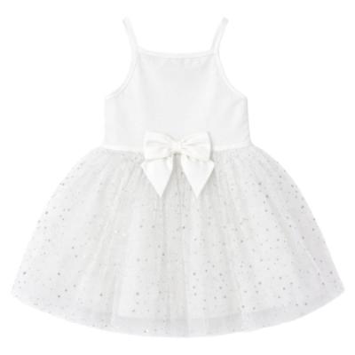 Picture of Caramelo Kids Girls Summer Occasion Strappy Party Dress - Ivory