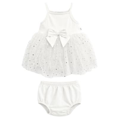 Picture of Caramelo Kids Toddler Girls Summer Occasion Strappy Party Dress - Ivory