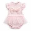 Picture of Caramelo Kids Baby Girls Summer Tulle Bow Romper - Pink