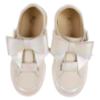 Picture of Caramelo Kids Girls Mixed Bow Trainer - Ivory