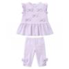 Picture of Caramelo Kids Girls Summer Bow Tunic & Legging Set - Lilac