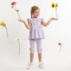 Picture of Caramelo Kids Girls Summer Bow Tunic & Legging Set - Lilac