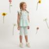 Picture of Caramelo Kids Girls Summer Bow Tunic & Legging Set - Mint