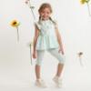 Picture of Caramelo Kids Girls Summer Bow Tunic & Legging Set - Mint