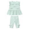 Picture of Caramelo Kids Girls Summer Bow Tunic & Legging Set - Mint