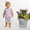 Picture of Caramelo Kids Baby Girls Summer Bow Tunic & Legging Set - Lilac