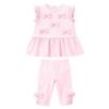 Picture of Caramelo Kids Baby Girls Summer Bow Tunic & Legging Set - Pink
