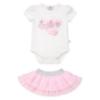 Picture of Caramelo Kids Baby Girls Summer Perfume Body & Skirt Set - Pink