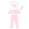 Picture of Caramelo Kids Girls Summer Perfume Tunic & Legging Set With Gift - Pink