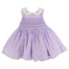Picture of Beau KiD Girls Summer Smocked Bodice Sleeveless Dress - Lilac