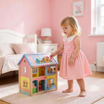 Picture of Beau KiD Girls Summer Smocked Bodice Sleeveless Dress - Pink