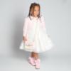 Picture of Beau KiD Girls Heart Print Dress Jacket & Bag Set x 3 - White Pink