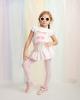 Picture of Caramelo Kids Girls Summer Sunglasses Graphic Legging Set X 2 With Gift - Pink